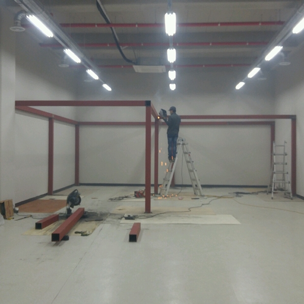 평촌공장형아파트2층제작