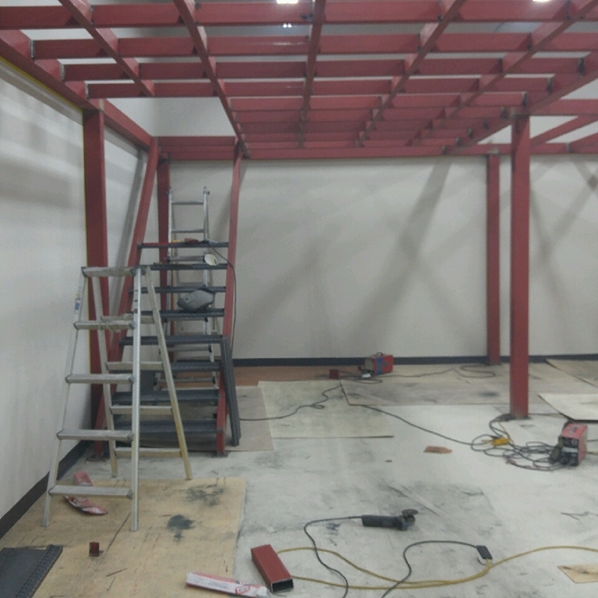 평촌공장형아파트2층제작