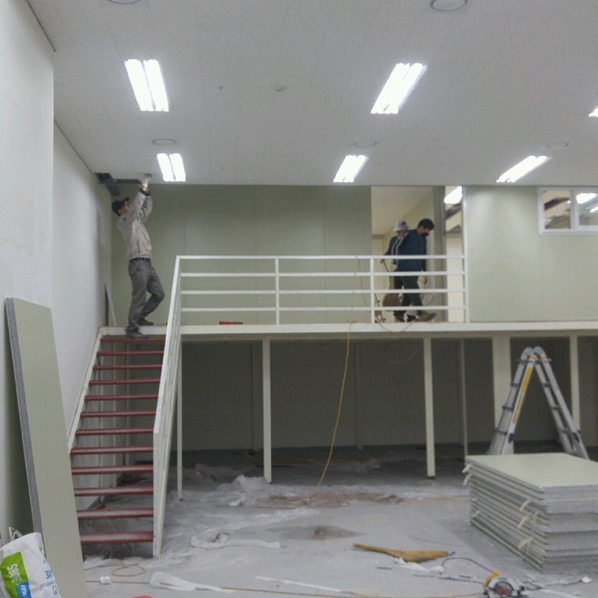 평촌공장형아파트2층제작